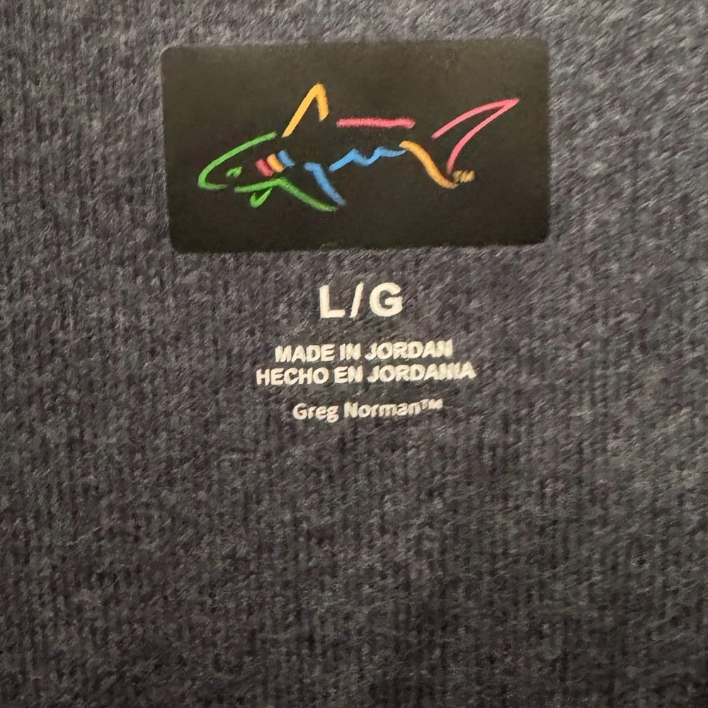 🔥5/$30🔥GREG NORMAN MEN'S QUARTER ZIP WIND SWEATER PULLOVER - Picture 5 of 10